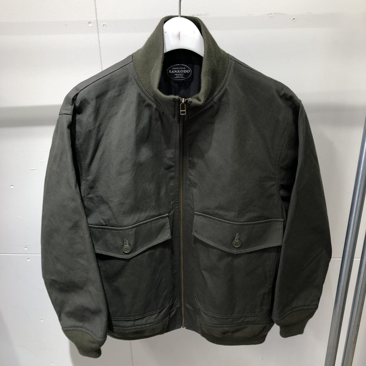 11号パラフィン帆布 A1 FLIGHT JACKET – 日乃本帆布